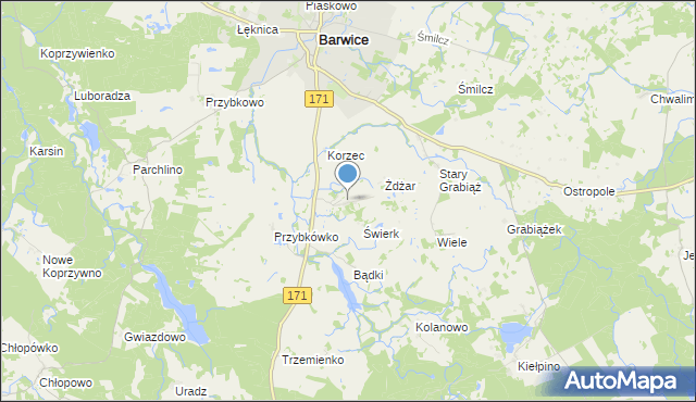 mapa Gonne Małe, Gonne Małe na mapie Targeo